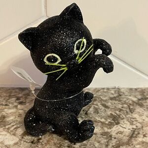 Bath & Body Works Hanging Glittery Black cat